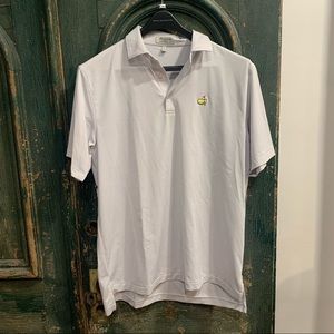 Peter Millar for The Masters striped golf shirt